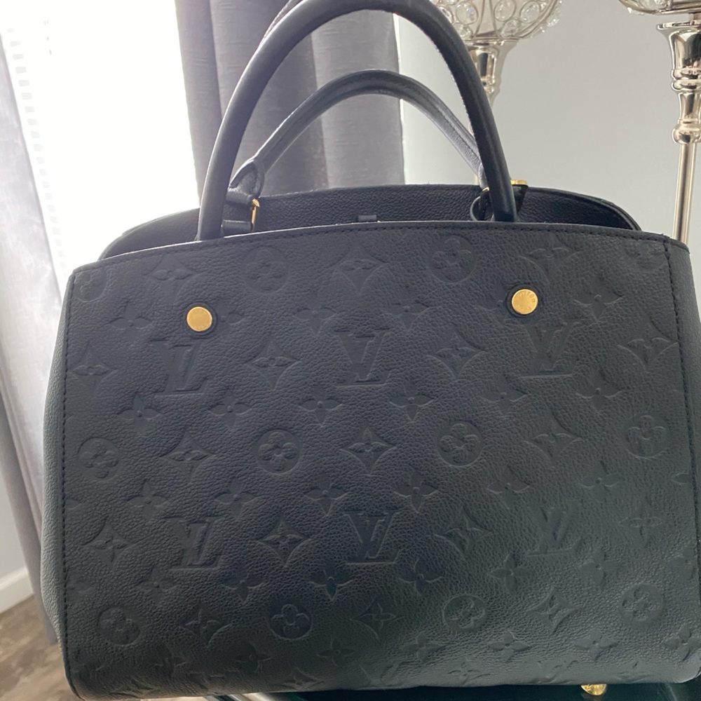 Louis Vuitton Empreinte Montaigne MM black